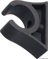 Clip für Rohr, schwarz 50 mm Clip für Rohr, schwarz 50 mm