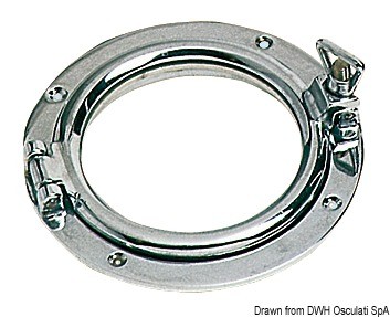 RUNDE Bullaugen mit schmalem Ring