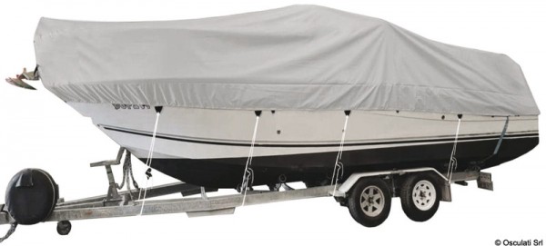 Persenning für Kajütboote mit Innenbordmotor