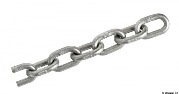 Kalibrierte Kette, feuerverzinkt
