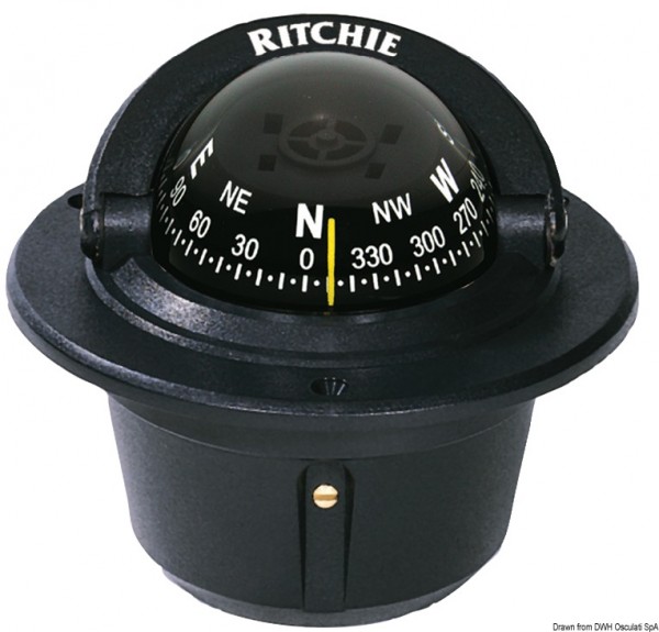 RITCHIE Kompasse Explorer 2'' 3/4 (70 mm) m. Kompensiereinrichtungen u. Beleuchtung