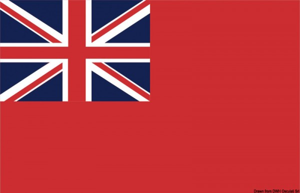 Englische Handelsflagge