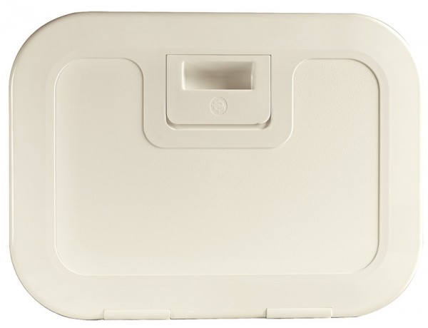 Push Pull Inspektionsluke, creme 380 x 280 mm