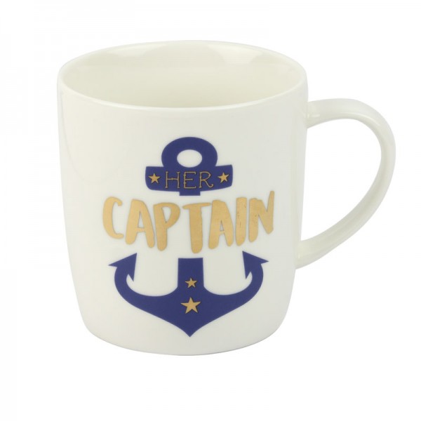 Tasse "Her Captain", 400ml