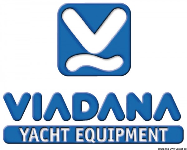 Mini VIADANA Rollen für Seile bis zu 6 mm