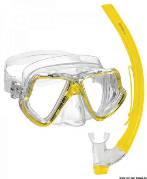 Mares Tauchmaske mit Mundstück - Modell Zephir
