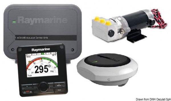 RAYMARINE inboard/outboard cockpit autopilots