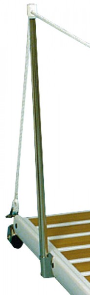 Relingstütze-Set f.Gangway, klappbar 310 cm
