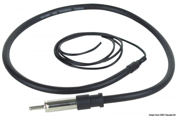 FM/AM-Antenne mit freiem Draht