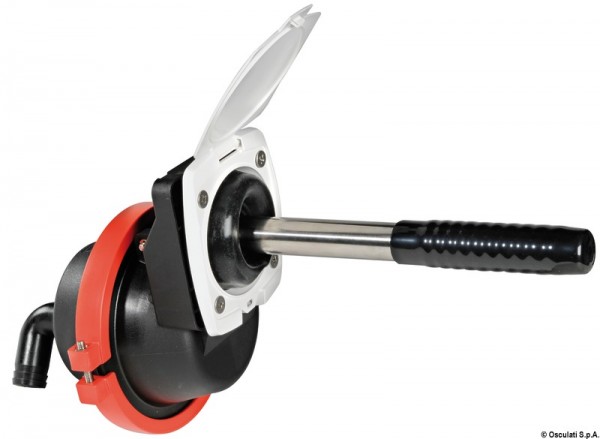 Handpumpe zum verdeckten Einbau hinter dem Schott