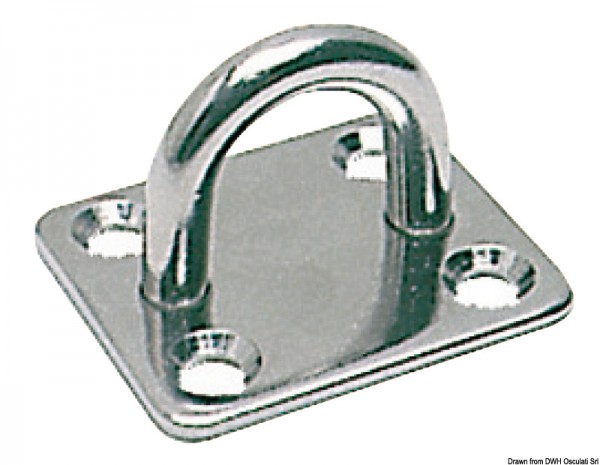Rechteckige Augplatten