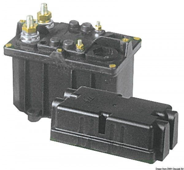 Automatischer, einpoliger Batteriehauptschalter (Fernschalter mit separat gespeister Spule)