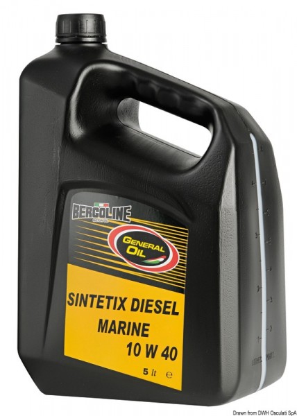 BERGOLINE - GENERAL OIL Sintetix Diesel Marine 10W40