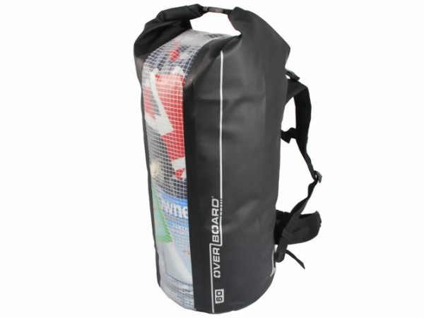 OverBoard Waterproof Backpack Dry Tube 60 Liter Window