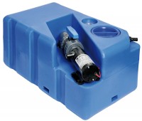 Schmutzwassertank, horizontale Ausführung. Schmutzwassertank, horizontale Ausführung.