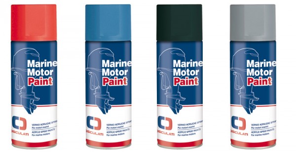 Antifoulingspray für Motorfüße und Schrauben