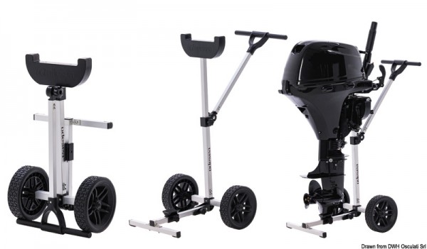 Motorständer ODESEA TX-65 mit Rädern und faltbar