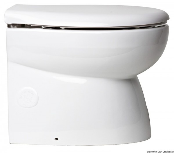 BLUE WAVE VACUUM WC Modell Elegant, niedrig, mit Pumpe Silent 80 dB