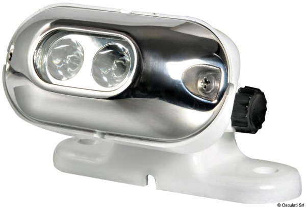 LED-Scheinwerfer mit orientierbarer Halterung
