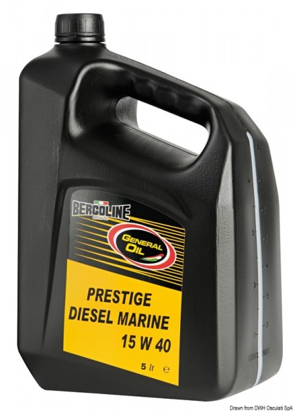 BERGOLINE - GENERAL OIL Prestige Diesel Marine 15W40