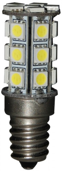LED SMD Glühbirne, E14 Fassung.