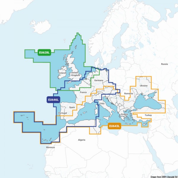 GARMIN Kartographie - Navionics