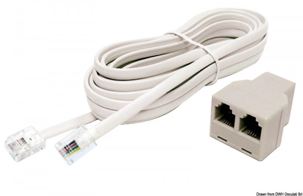 2-port-Kabel, 4,5 m