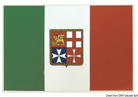 Selbstklebende italienische Flaggen