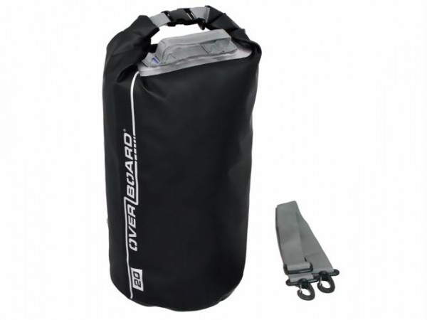 OverBoard Waterproof Dry Tube Bag 20 Liter Schwarz