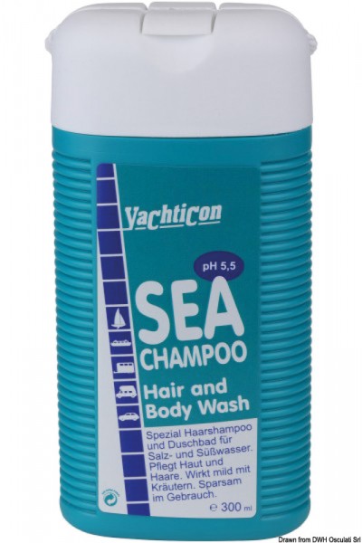 Salzwasser Duschbad/Shampoo