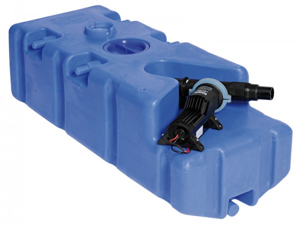 Schmutzwassertank mit integrierter Fäkalienabsaugpumpe von WHALE