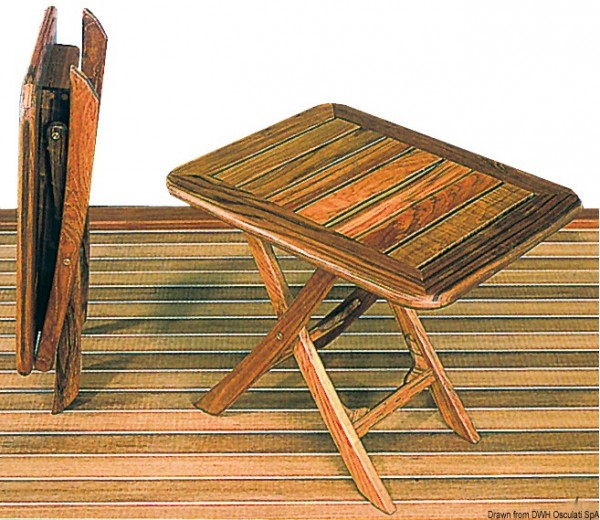 Klappbarer ARC-Tisch aus Teak