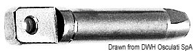 Edelstahlterminal AISI 316 für Parafil-Kabel Typ 03.182.07 oder 03.182.09