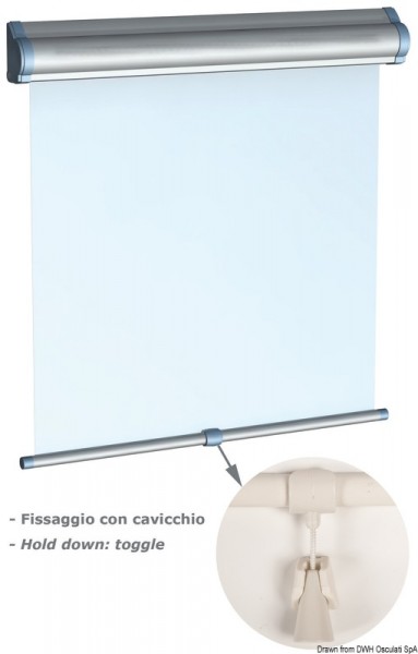 DOMETIC Skyshade Hatchshade 750 roller blinds for hatches and windows