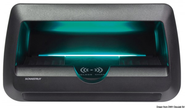 Wasserdichtes ROKK Wireless Cove LED-Ladegerät - 10 W