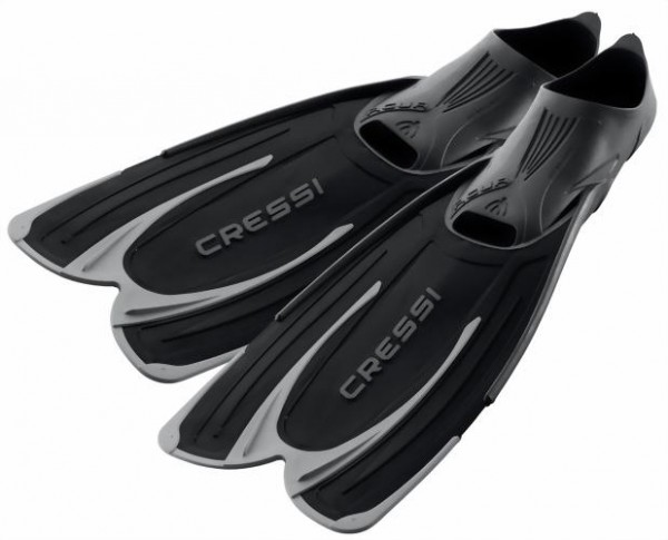 Cressi AGUA Flossen Schwarz 43/44 (8,5/9,5)