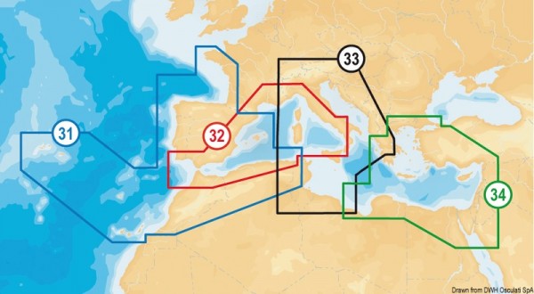 NAVIONICS maps