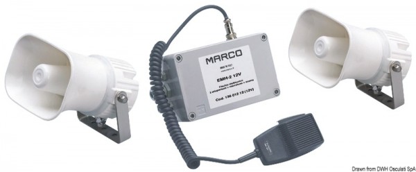 MARCO - elektronisches Mehrzweckhorn/Pfeife mit codierbarem Signal