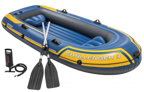 Intex Challenger 3 Boat Set