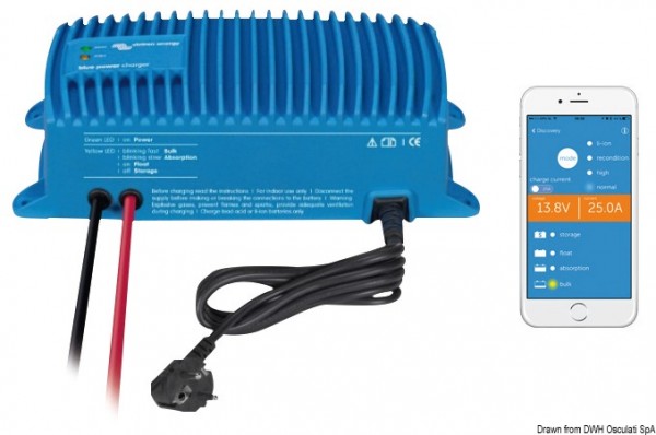 VICTRON Ladegerät Bluesmart IP67 mit Bluetooth-Verbindung
