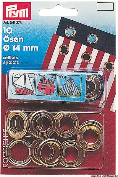 Ösen-Set aus Messing