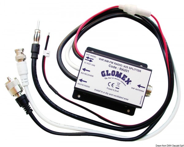 Splitter RA201 radio - GLOMEX