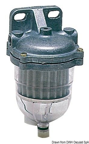 Diesel-Vorfilter mit durchsichtigem Behälter
