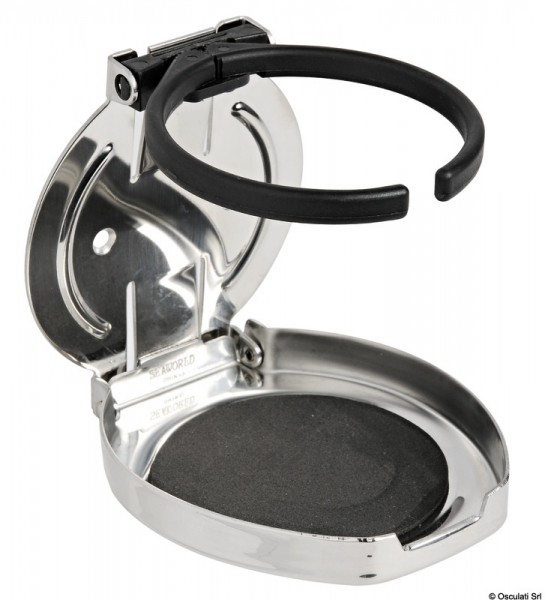 Klappbarer Glas/Dosehalter