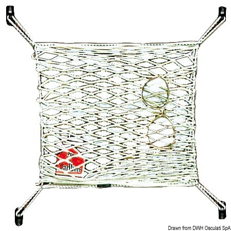 Elastisches Ablagenetz aus Nylon