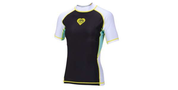 Aqua Marina ALLUV Frauen Rashguard SS Grösse: S