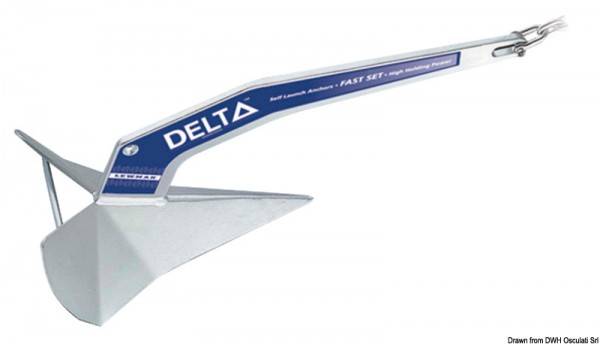 LEWMAR Anker Delta® aus verzinktem Stahl