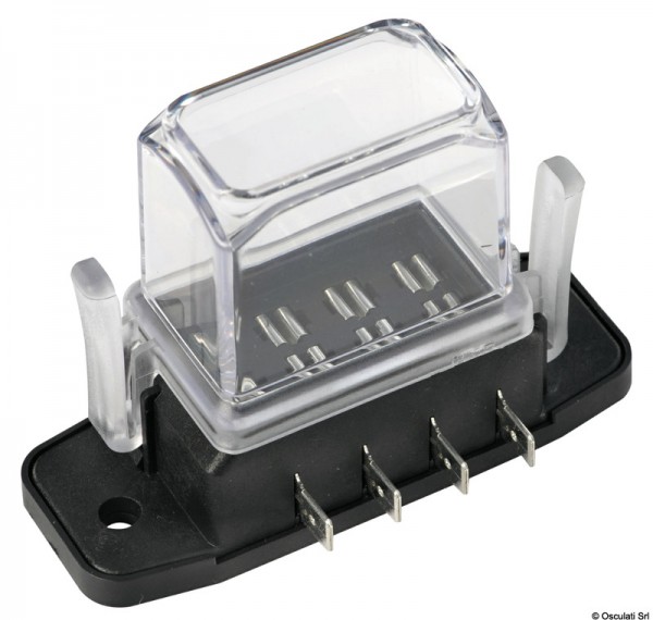 Wasserdichte Sicherungsbox für Flachstecksicherungen mit hohem Deckel