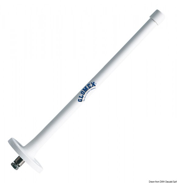 Antenne GLOMEX AM/FM kompakt und aus flexiblem Gummi