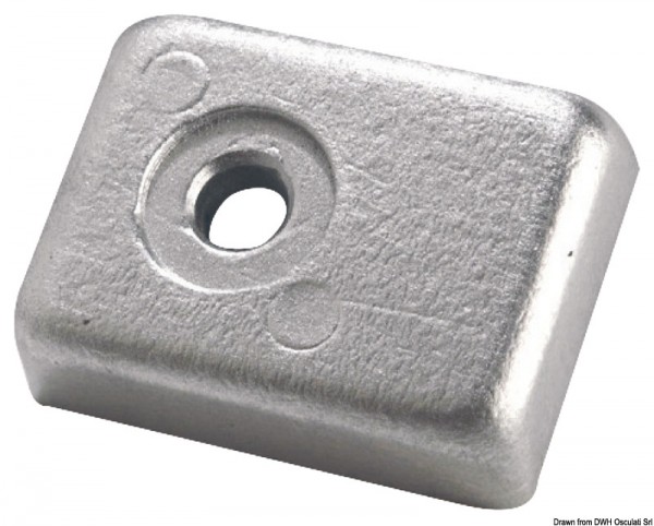 Plattenanode 40/115 Zweitakter - 25/300 PS Viertakter